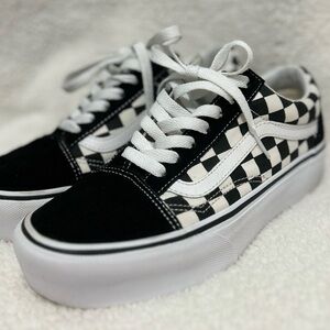 Old Skool checkerboard Vans